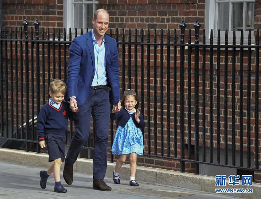 英ウィリアム王子とキャサリン妃に第3子誕生