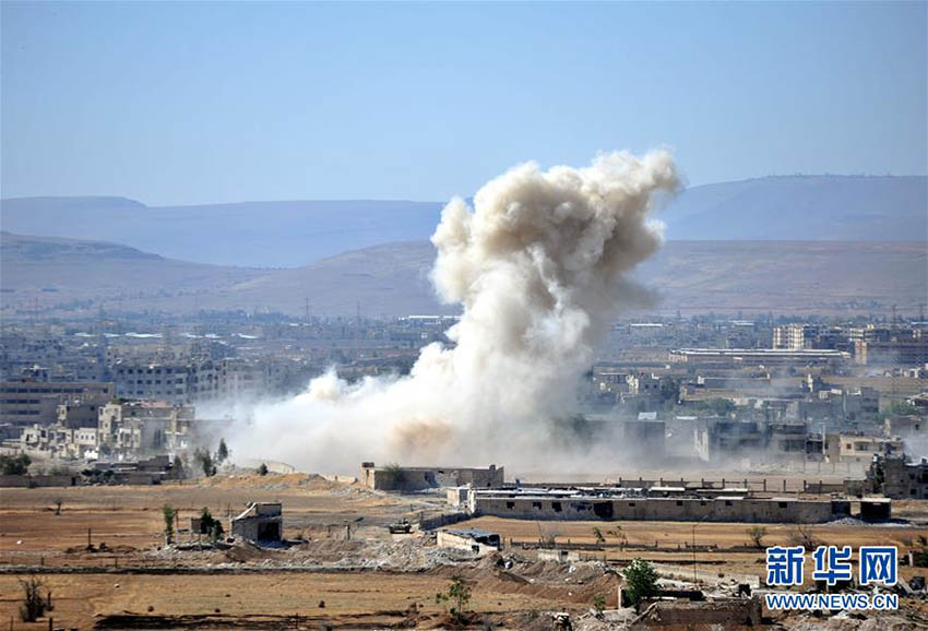 シリア政府軍「イスラム國」拠點(diǎn)に対する軍事攻撃を続行