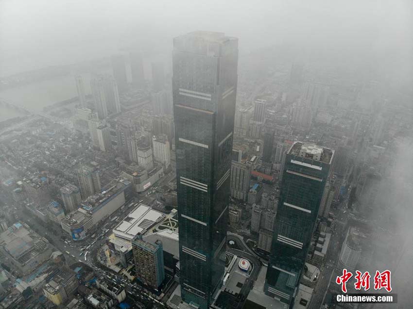 湖南省の「最も高いビル」が竣工、高度は452メートル