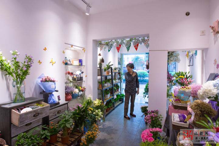 杭州市に信用の上に成り立った「無(wú)人フラワーショップ」が誕生　浙江省