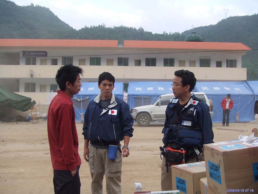 四川大地震からちょうど10年 被災地の北川県を日本の救援隊隊員が再訪