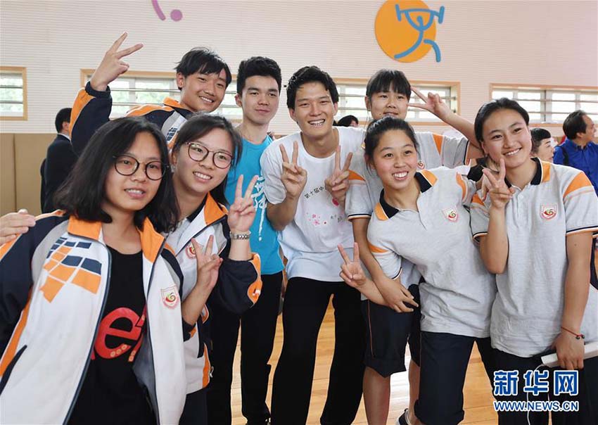 中日學(xué)生手話友好交流イベント　江蘇省南京市