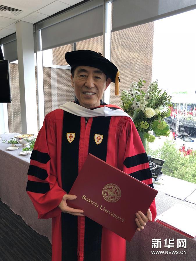 ボストン大學(xué)が中國(guó)の張蕓謀監(jiān)督に栄譽(yù)博士學(xué)位を授與