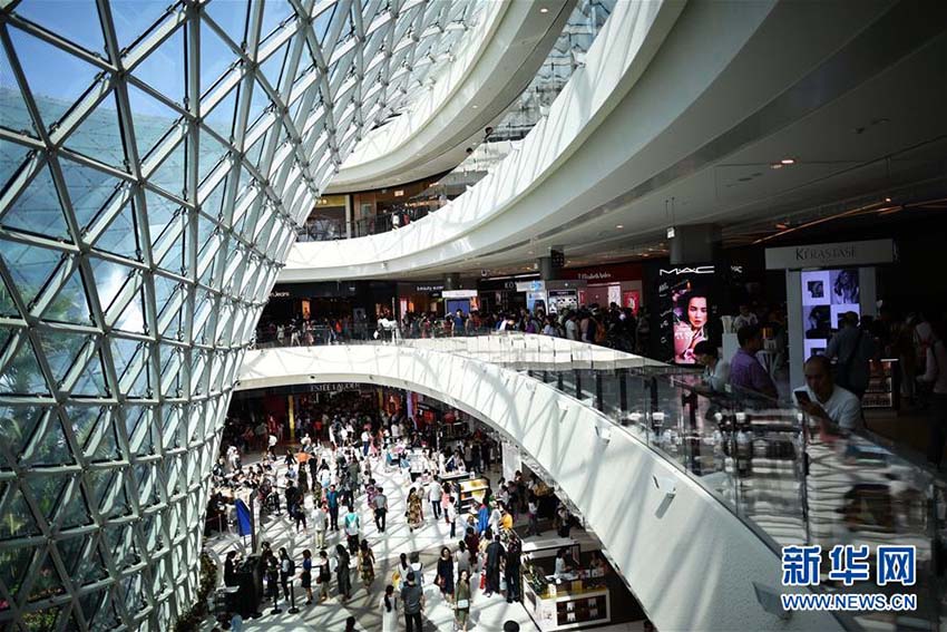 國際観光消費センターを打ち出す海南省