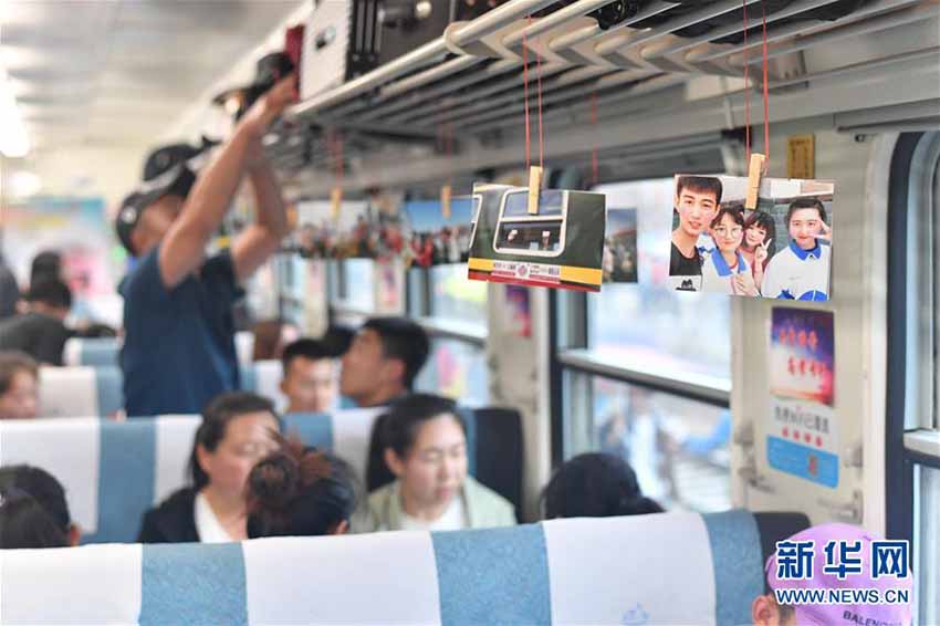 山間地の受験生たちの夢(mèng)乗せて走る「高考専用列車」