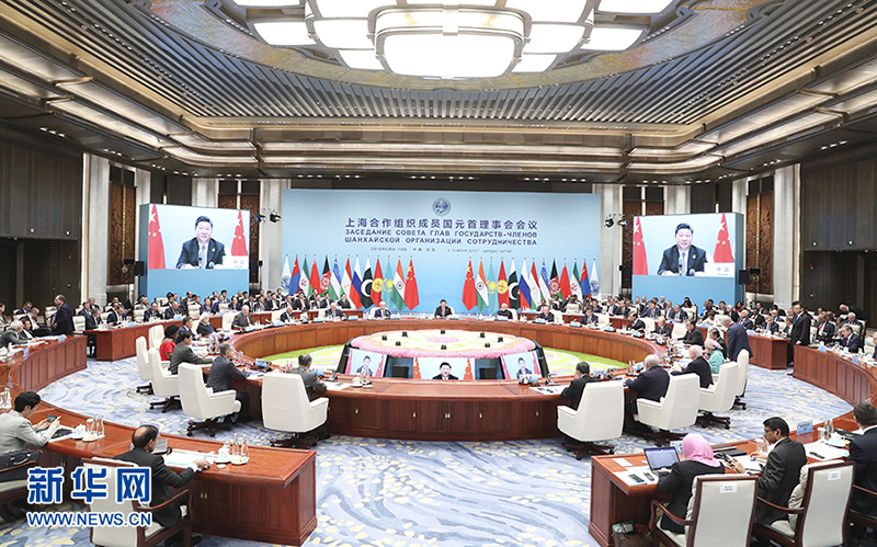 習近平主席「『上海精神』を発揚し、SCO運命共同體を構築」
