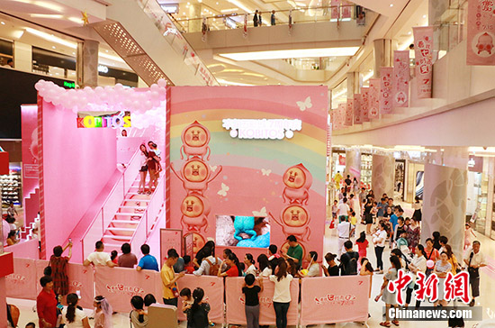 乙女心を鷲づかみにする新たな聖地　北京でカクレモモジリ展初開催