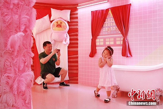 乙女心を鷲づかみにする新たな聖地　北京でカクレモモジリ展初開(kāi)催