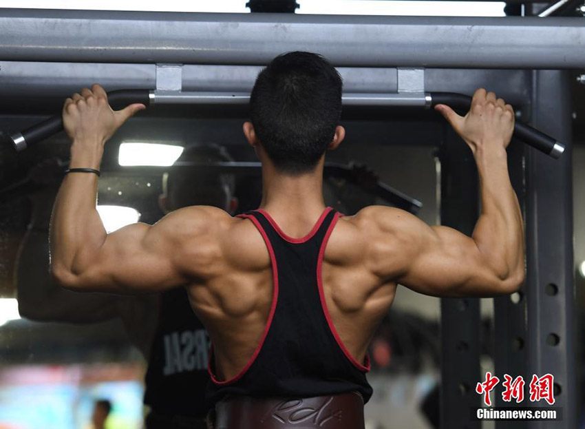筋トレ続けて6年間、杭州市の大學(xué)生　多くのコンテストで優(yōu)勝