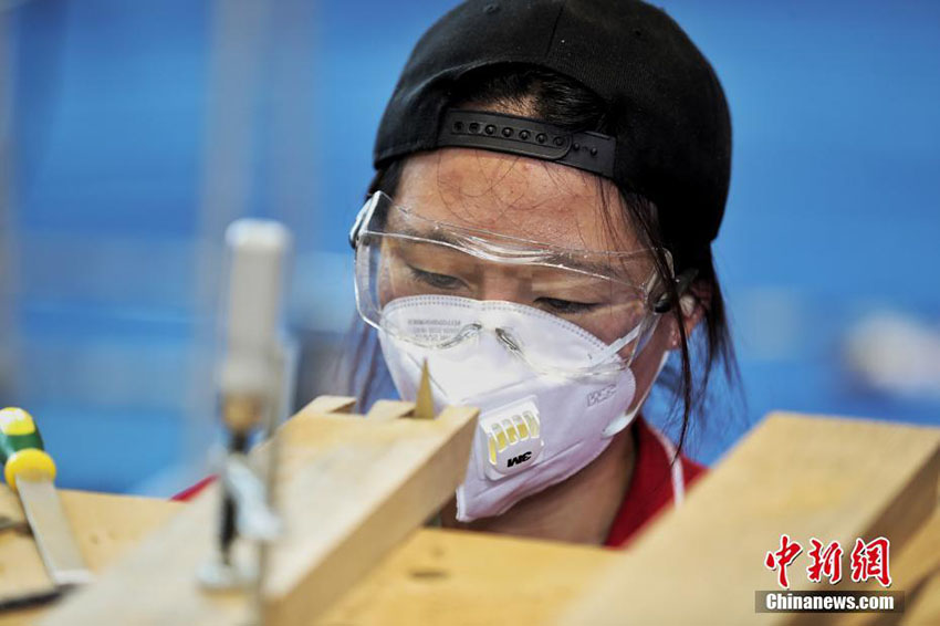 職人たちの熱き戦い繰り広げられる中國(guó)技能大會(huì)　上海市