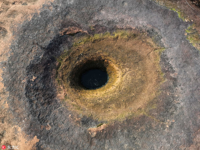 湖南省安仁県で200萬年前の漩渦石を発見