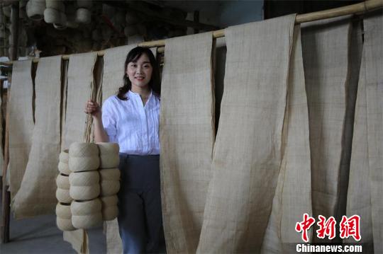 四川省の無(wú)形文化遺産「隆昌夏布」、世界の市場(chǎng)へ