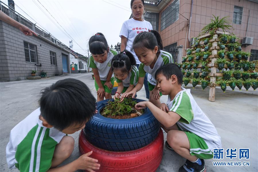 浙江長(zhǎng)興　ゴミ分別の學(xué)習(xí)は幼少時(shí)から