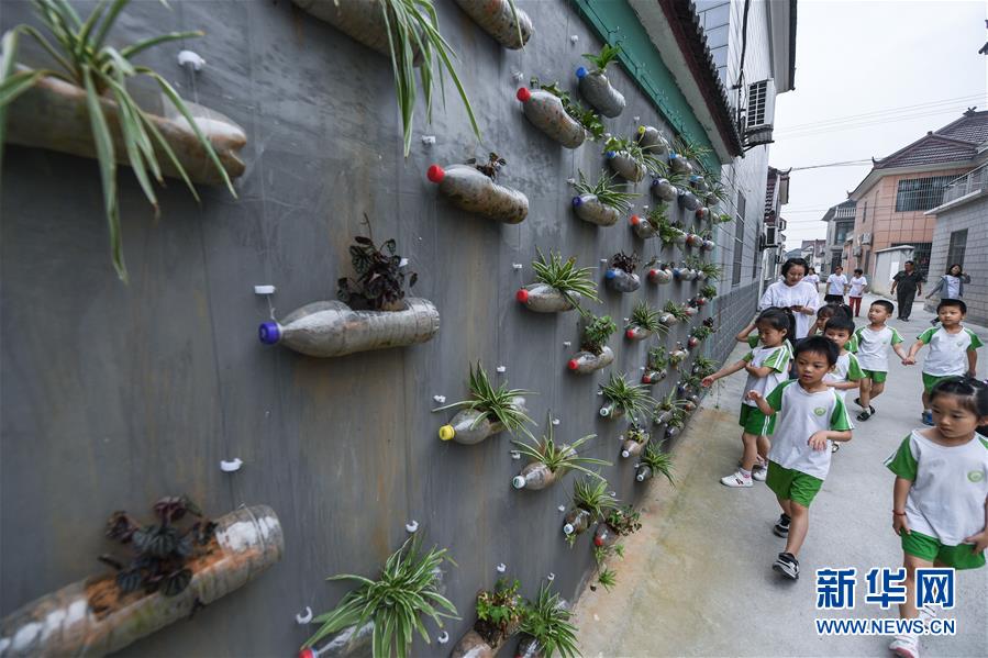 浙江長興　ゴミ分別の學(xué)習(xí)は幼少時から