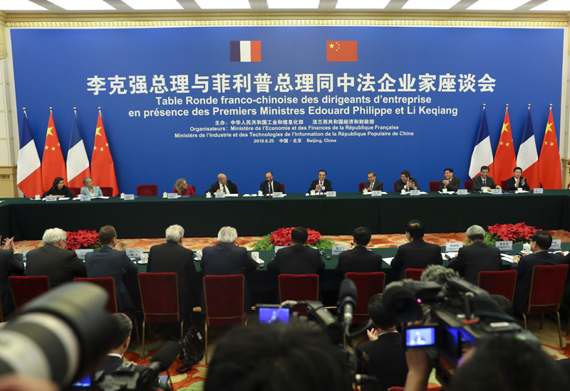 李克強総理「仏企業(yè)の対中ハイテク協(xié)力強化を歓迎」