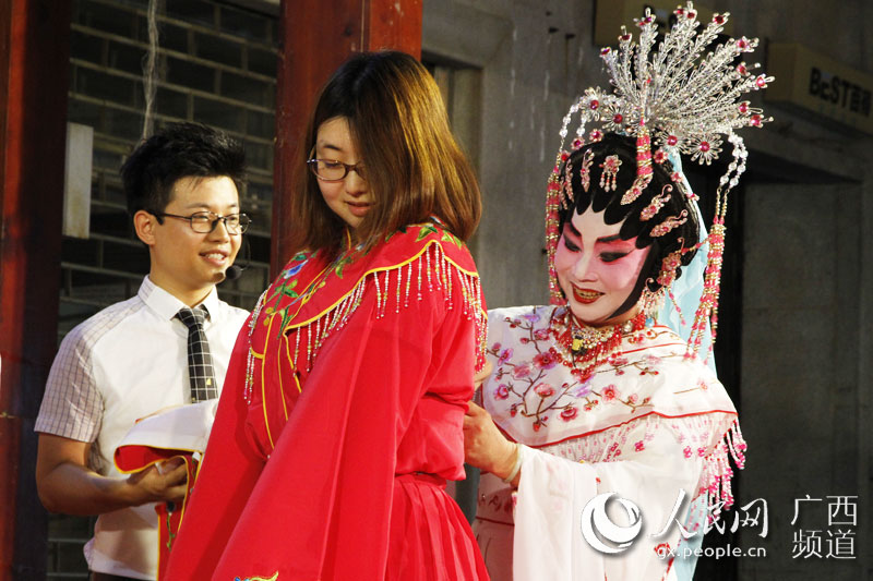 無形文化遺産「粵劇」を體験　海外メディアが見る広西2018