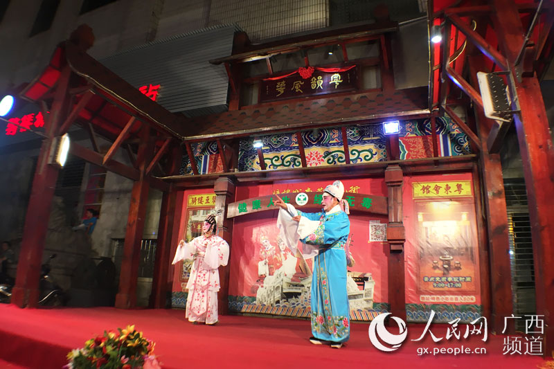 無形文化遺産「粵劇」を體験　海外メディアが見る広西2018