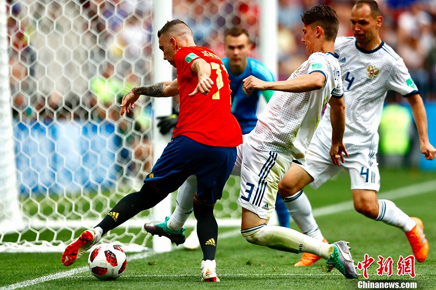 PK合戦を制し、開(kāi)催國(guó)ロシアが強(qiáng)豪スペイン下し、ベスト8進(jìn)出！