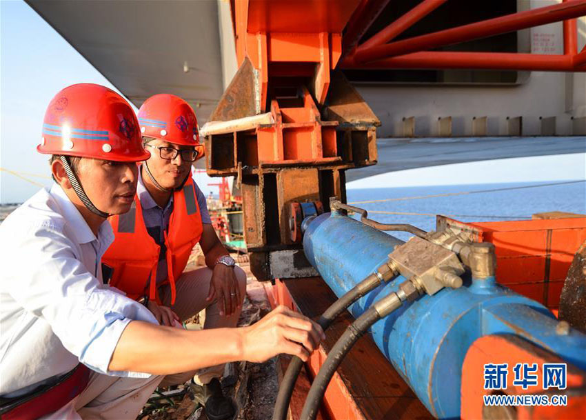 中國?モルディブ友誼大橋、閉合作業(yè)を終えて全區(qū)間が開通