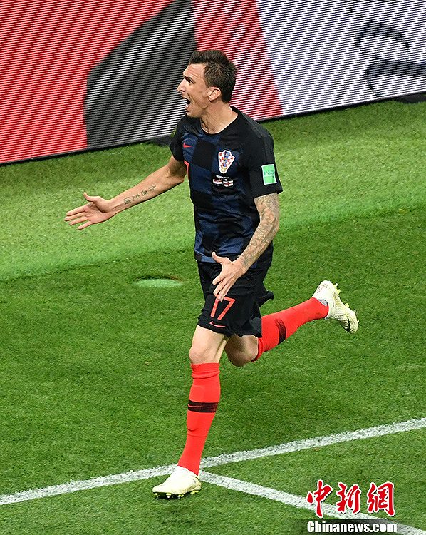 クロアチアが2対1でイギリス下し、史上初の決勝進(jìn)出へ　ロシアW杯