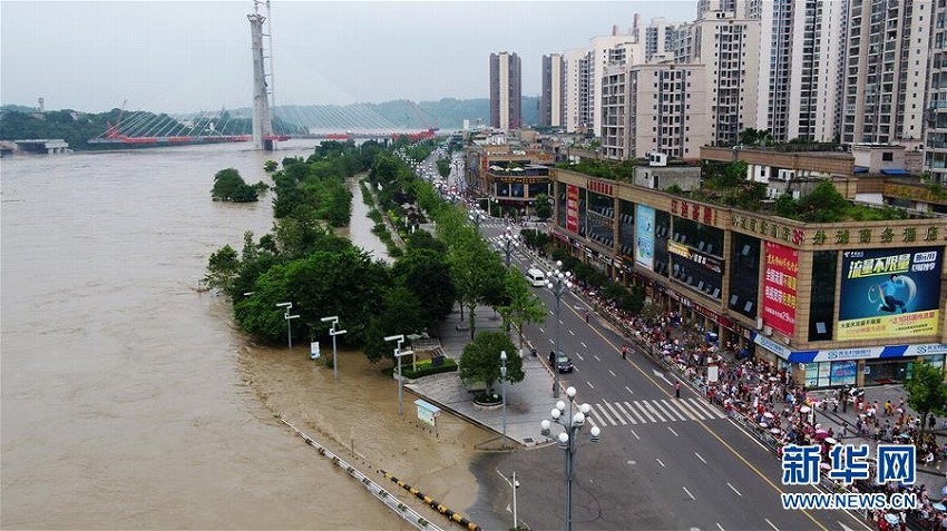 洪水の影響ですでに住民5萬2千人が避難　重慶市