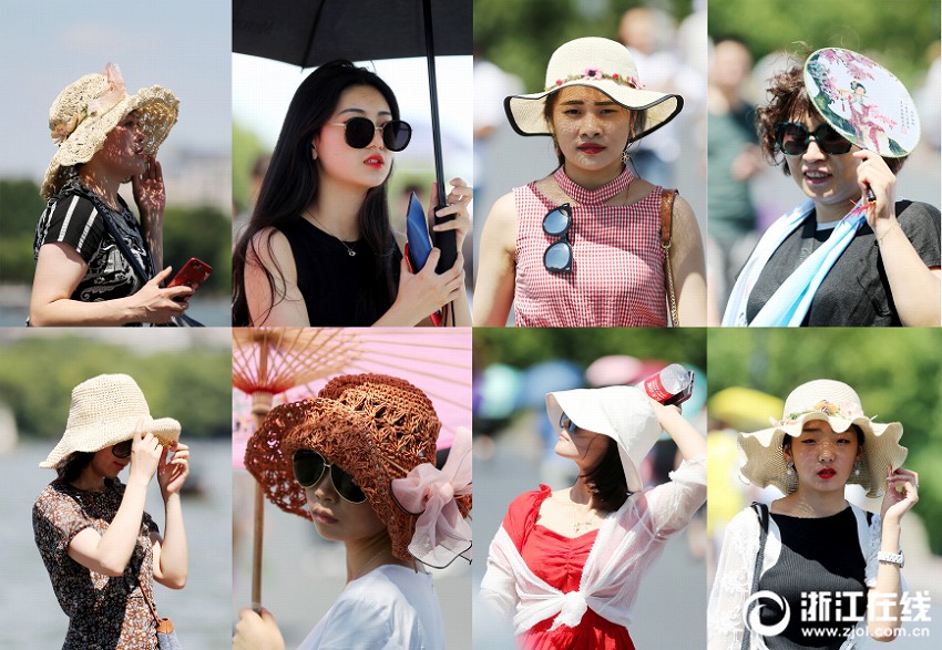 中國(guó)に「三伏天」が到來(lái)　完全武裝で猛暑に立ち向かう人々