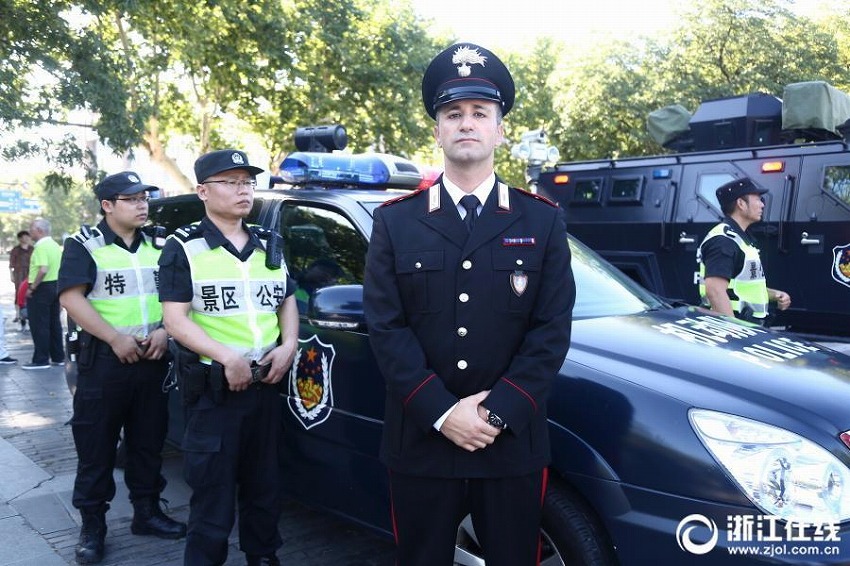 中國(guó)?イタリア連合警察、上海と杭州で合同パトロール始動(dòng)