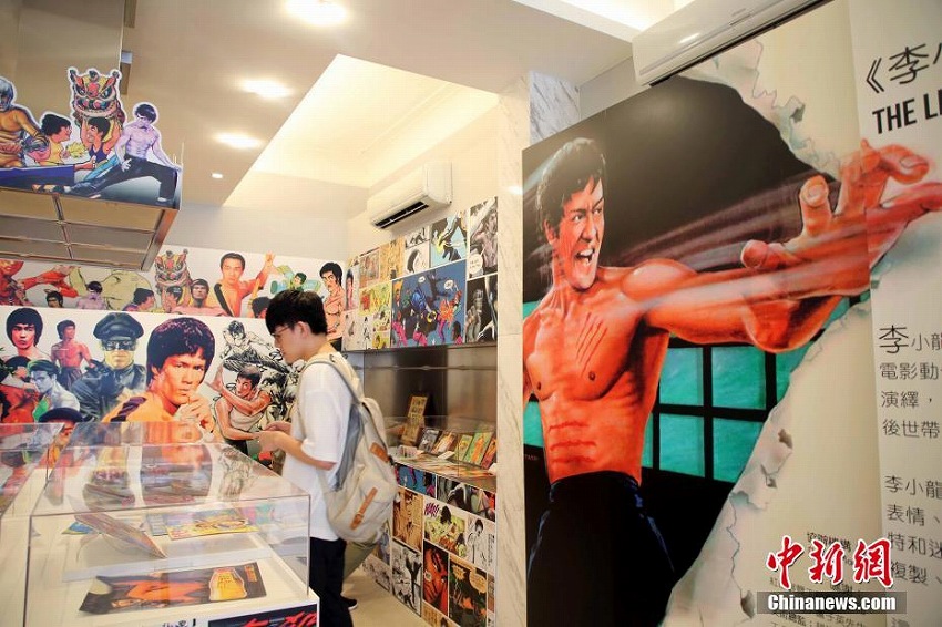 香港地區(qū)のブルース?リー會、「ブルース?リー?コミック展示會」を開催