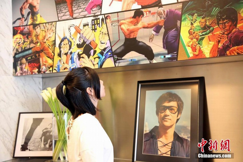 香港地區(qū)のブルース?リー會、「ブルース?リー?コミック展示會」を開催