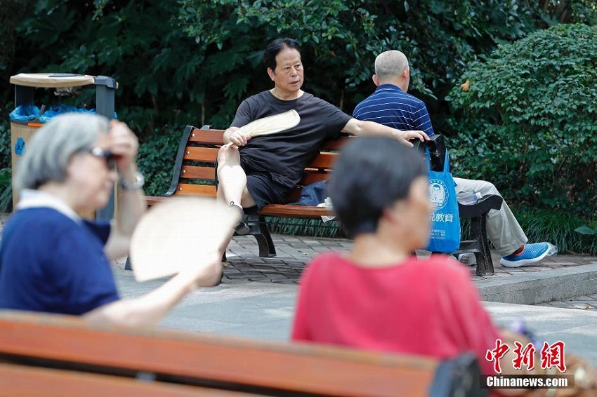 上海で猛暑続く
