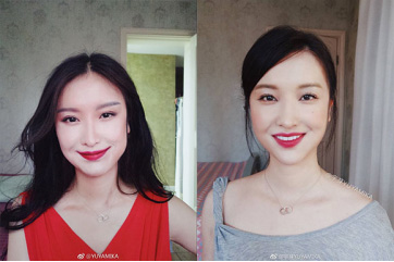 有名人そっくりメイクの達(dá)人、モナ?リザなどに大変身