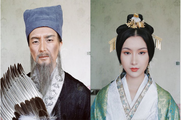 有名人そっくりメイクの達(dá)人、モナ?リザなどに大変身