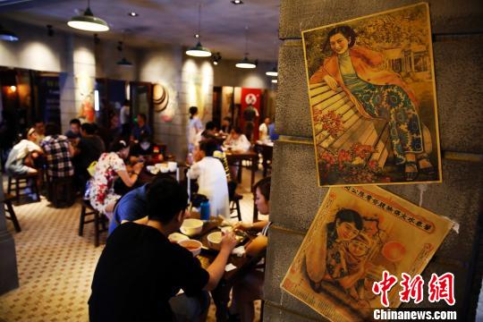 1930年代のオールド上海を再現(xiàn)したスポットが人気に 