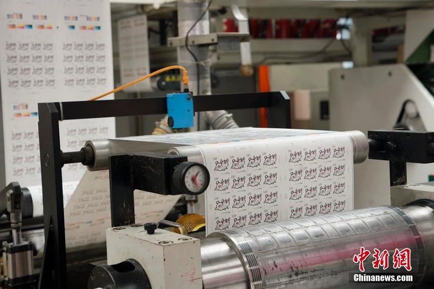 「己亥年」特別切手の印刷スタート