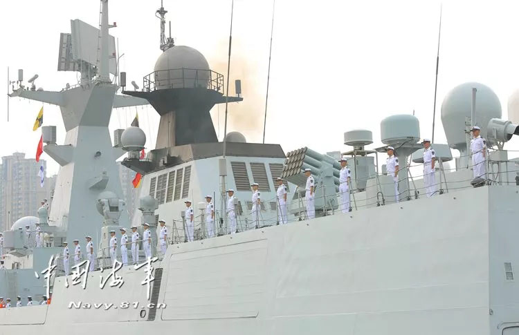 海軍28次護(hù)衛(wèi)艦隊(duì)が凱旋