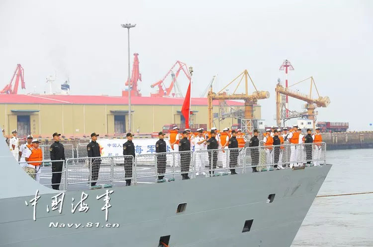 海軍28次護(hù)衛(wèi)艦隊(duì)が凱旋