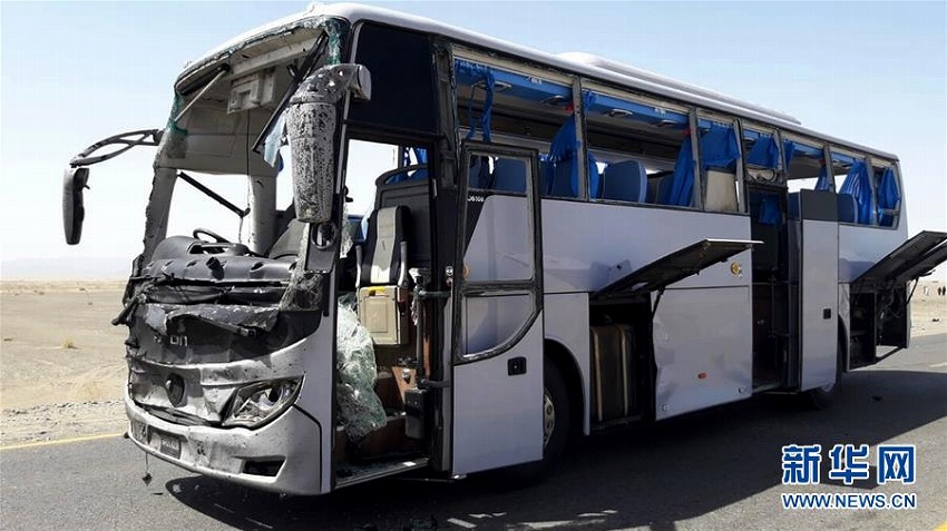 中國人を乗せた車列に自爆テロ　パキスタン