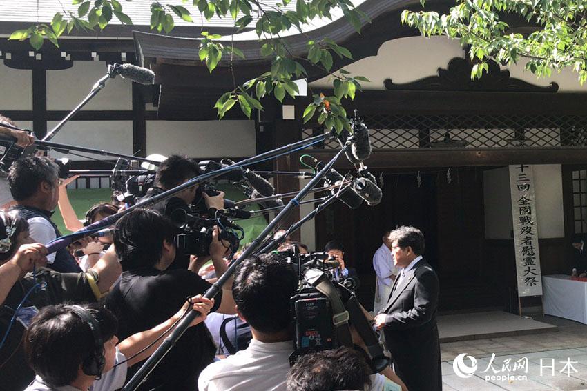 73回目の敗戦記念日、靖國神社に政府要人が次々參拝