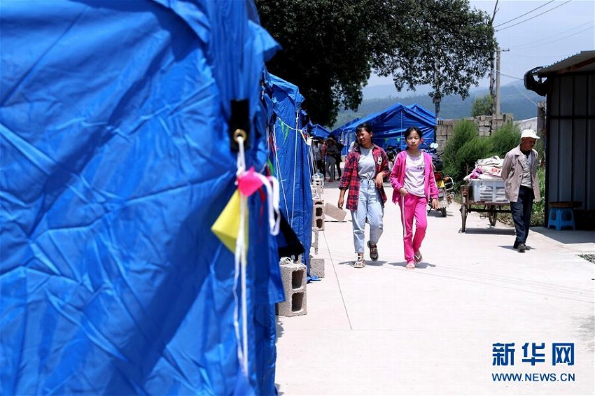 雲(yún)南省通海県でマグニチュード5.0の地震再び、救援活動今なお続く
