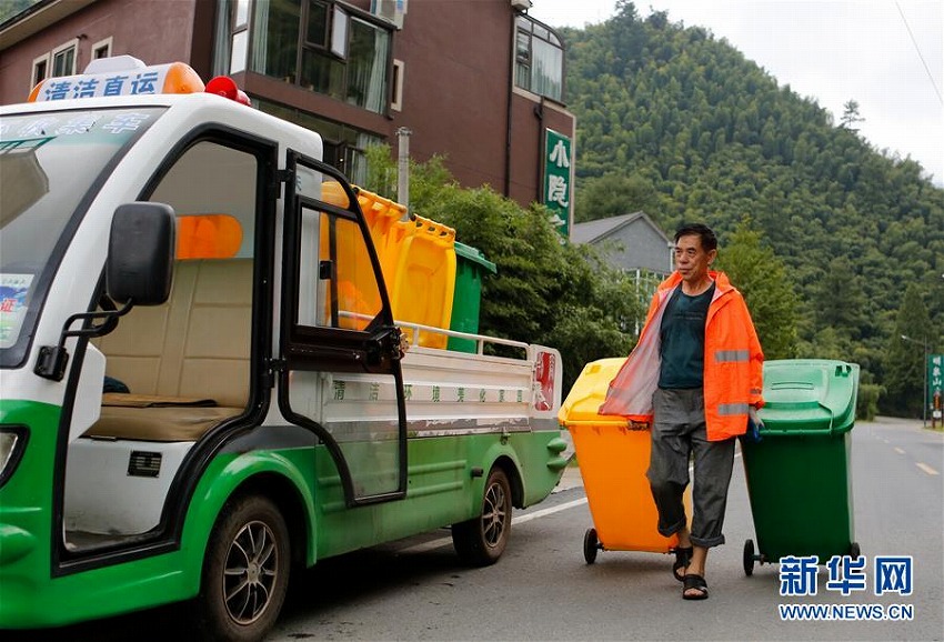 ゴミの分別回収進む浙江省の農(nóng)村