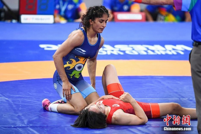 インド映畫「ダンガル」再び！主役モデルの姪がレスリング女子で金メダル