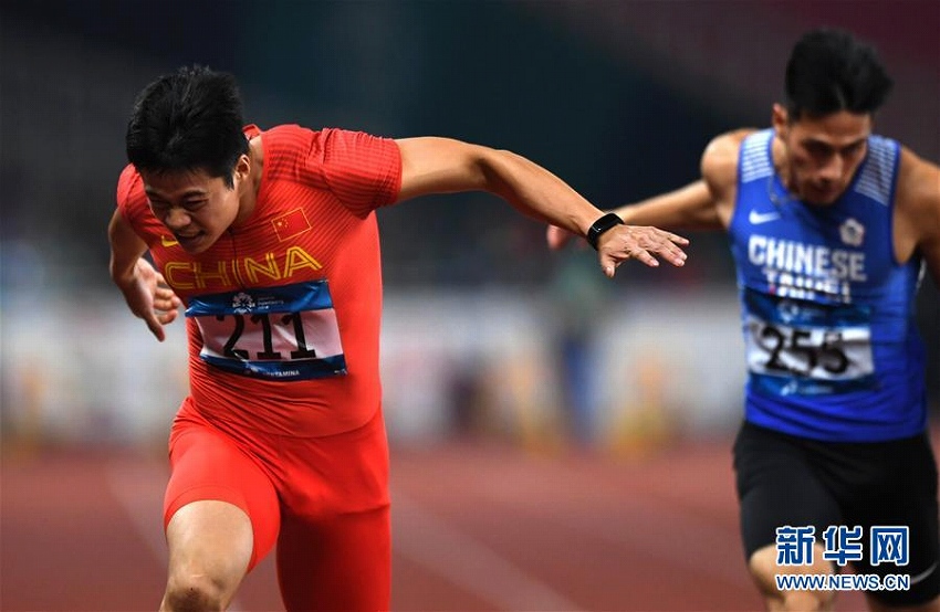 陸上男子100メートル、蘇炳添選手が9秒92で金メダル！アジア競技大會