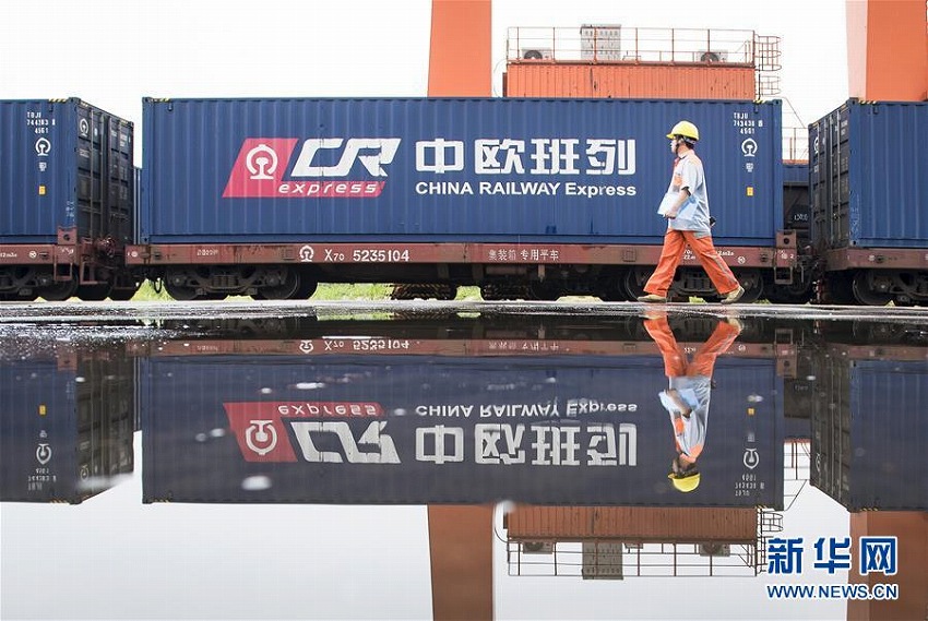 ハンブルク発の中歐班列が武漢市に到著　運行本數(shù)が1萬本に到達