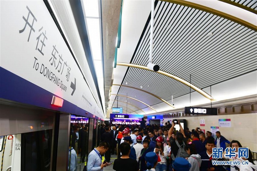長(zhǎng)春地下鉄2號(hào)線の第1期路線が試験運(yùn)転を開始