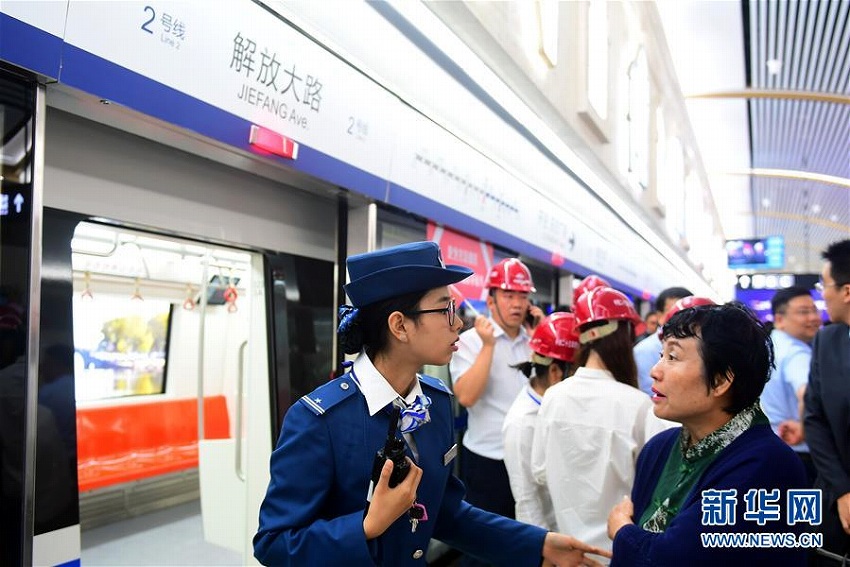 長春地下鉄2號線の第1期路線が試験運転を開始