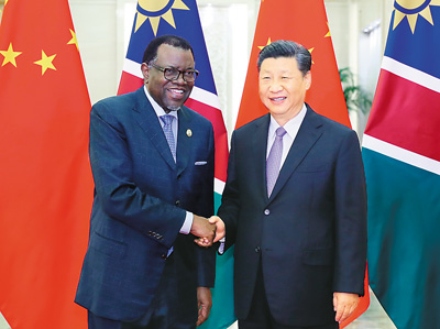 習(xí)近平國家主席がアフリカ各國首脳や國際組織のトップと會(huì)談