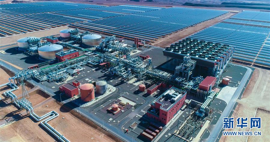 中國の建設(shè)者がモロッコのエネルギー構(gòu)造調(diào)整を支援