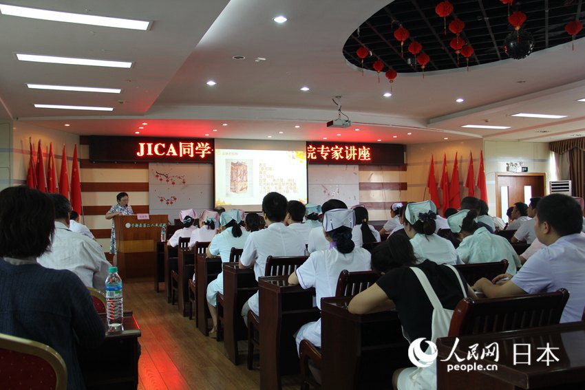 JICA醫(yī)療分野同窓會の中日友好病院醫(yī)師による江西省での無料診療活動