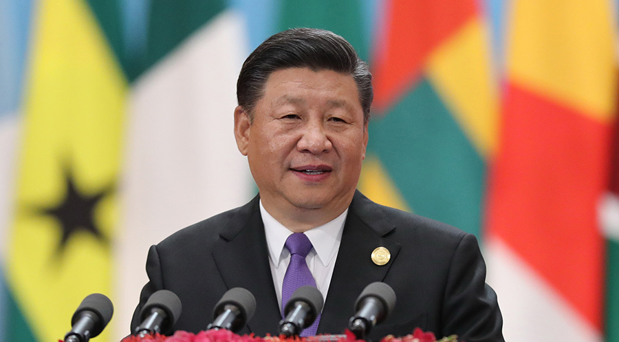 習(xí)近平主席「運(yùn)命共同體を構(gòu)築　『8大行動(dòng)』を?qū)g施」