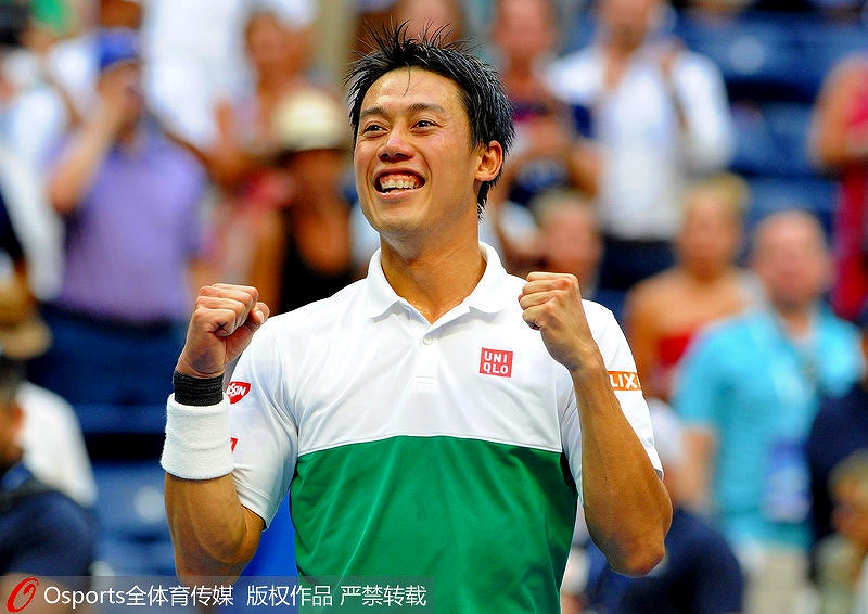 錦織圭選手がチリッチ選手破り、2年ぶりの4強(qiáng)入り　全米オープンテニス